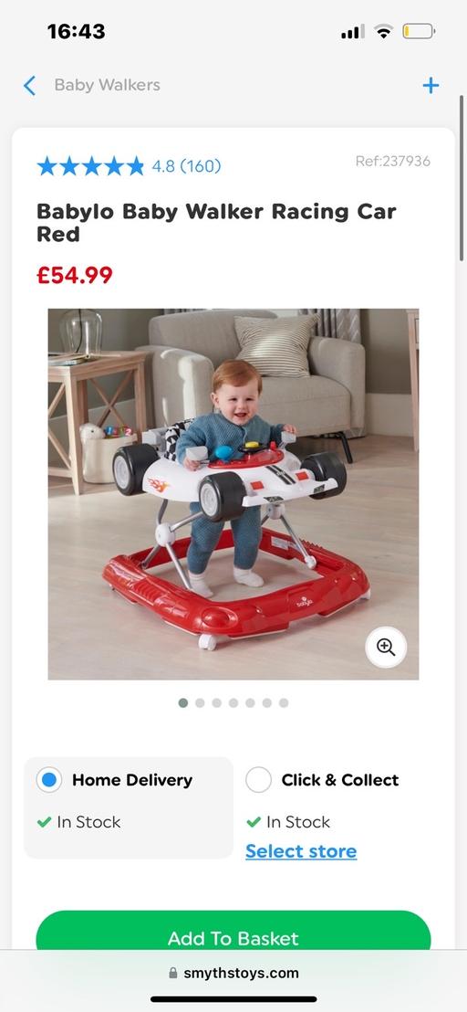 Buy & Sell West Midlands Wolverhampton - Photos for Baby race car walker