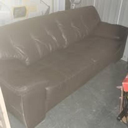 Buy & Sell West Midlands Dudley - Photos for Leather 3 seater sofa