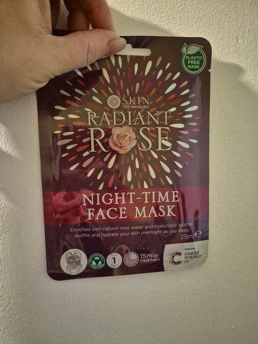 Buy & Sell Greater Manchester Manchester - Photos for new Radiant Rose Night Time Face Mask