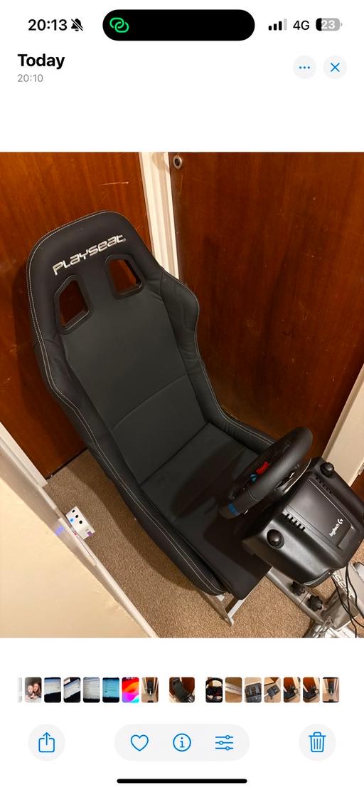 Buy & Sell Essex Uttlesford - Photos for Playseat evolution racing seat and wheel