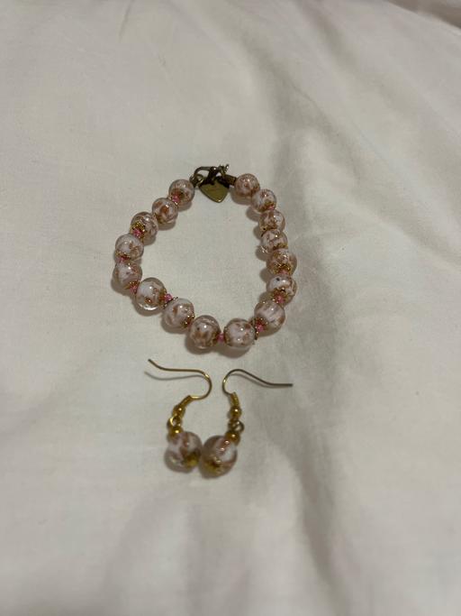 Buy & Sell Devon South Hams - Photos for Glass bracelet and matching earrings