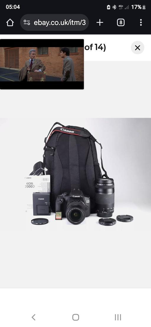 Buy & Sell West Yorkshire Wakefield - Photos for Canon EOS 2000D 18M + 18-55mm f/3.5-5.6 III +