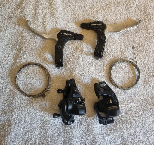 Buy & Sell West Midlands Birmingham - Photos for Bike Bicycle Discbrakes Mechanical Set F/R Te