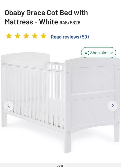 Buy & Sell West Midlands Dudley - Photos for Cot bed with mattress