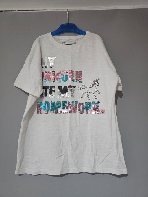 Buy & Sell South Yorkshire Sheffield - Photos for 10-11 years girls tshirt from m&s