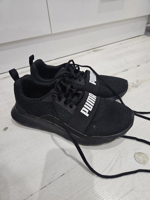 Buy & Sell Halton Runcorn - Halton - Photos for Size 5 PUMA black trainers