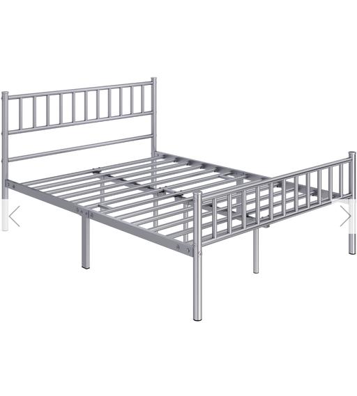 Buy & Sell West Midlands Birmingham - Photos for Metal double bed frame and mattress