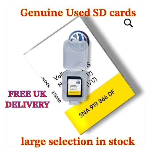 Vehicles Peterborough Fletton Quays - Peterborough - Photos for Genuine Used Volkswagen sat nav SD cards