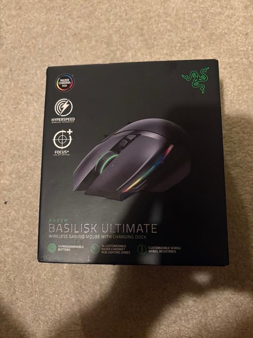 Buy & Sell Tyne and Wear Sunderland - Photos for Razer BASILISK ULTIMATE mouse with dock