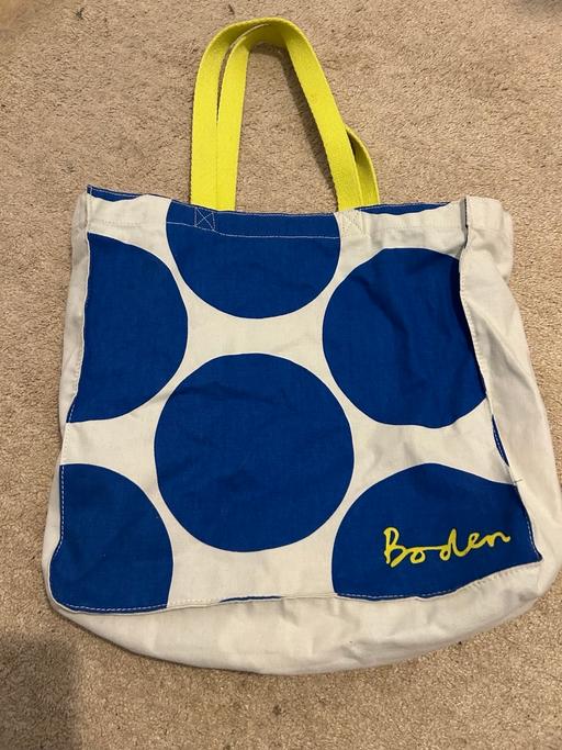 Buy & Sell Hertfordshire Dacorum - Photos for Blue polka dot tote bag