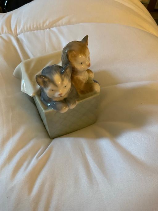 Buy & Sell Warwickshire Nuneaton and Bedworth - Photos for NAO BY LLADRO KITTENS IN A BASKET FIGURINE