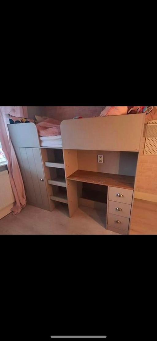 Buy & Sell Greater Manchester Bolton - Photos for High sleeper with built in desk and wardrobe