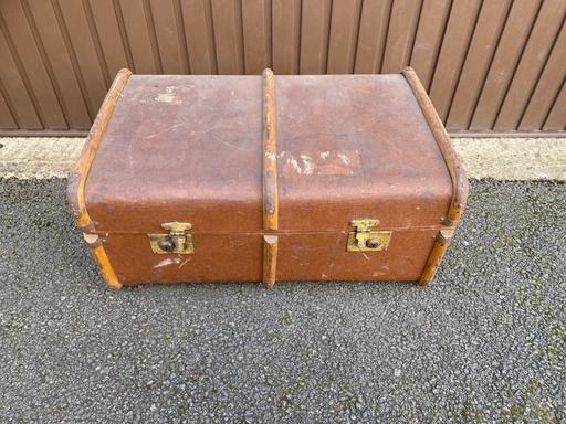 Buy & Sell West Midlands Coventry - Photos for Vintage luggage trunk.