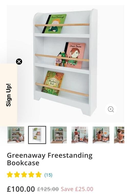 Buy & Sell West Midlands Dudley - Photos for Greenaway Freestanding Bookcase