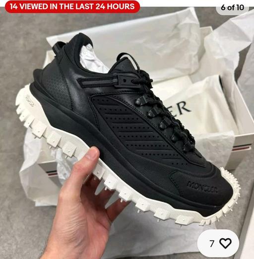 Buy & Sell East London Cann Hall - East London - Photos for Men's Moncler Trailgrip Black/White GTX Gore-