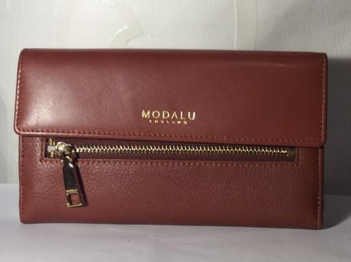 Buy & Sell South West London Streatham - South West London - Photos for Modalu Brown Leather Purse New