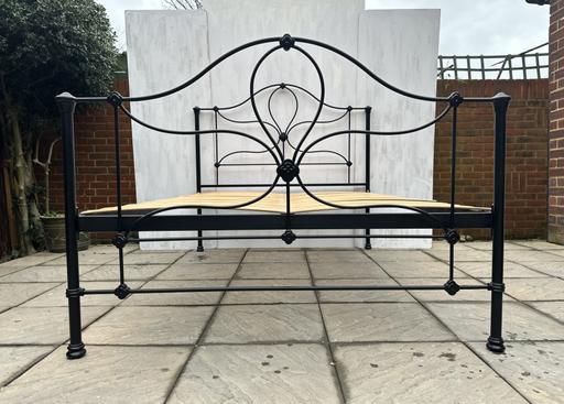 Buy & Sell Surrey Spelthorne - Photos for Laura Ashley Metal Double Bed Frame