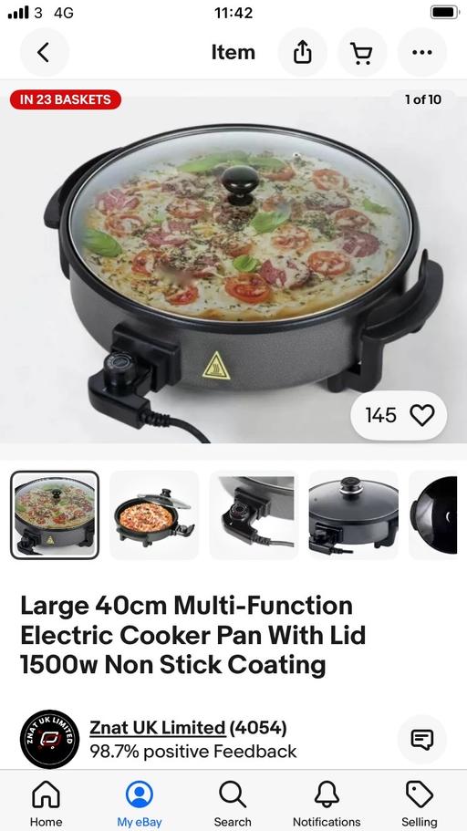 Buy & Sell West Yorkshire Kirklees - Photos for Electric Cooker pan