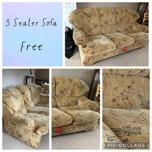 Buy & Sell Wiltshire Bowerhill - Wiltshire - Photos for Free 3 seater sofa