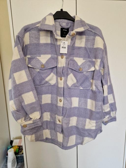 Buy & Sell West Yorkshire Kirklees - Photos for new) lilac cotton on check shacket