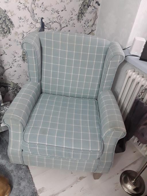 Buy & Sell Merseyside Knowsley - Photos for duckegg blue chair.