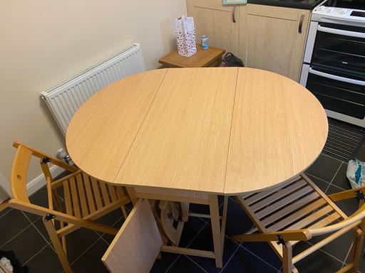 Buy & Sell Derbyshire Bolsover - Photos for Butterfly Dining Table & 4 Chairs