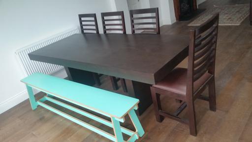 Buy & Sell North London Crouch End - North London - Photos for Dining table, seats 8-10 people, dark wood