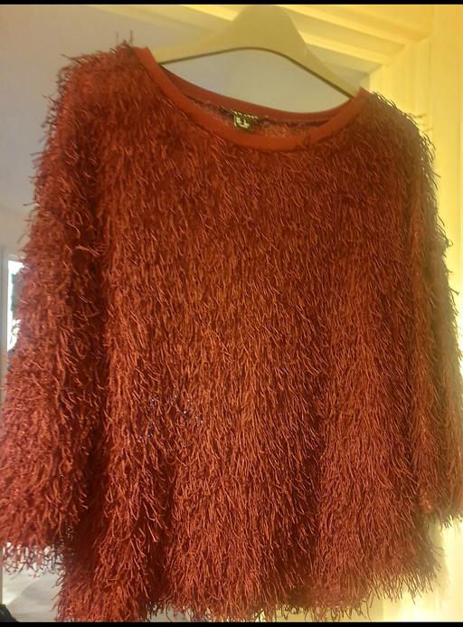 Buy & Sell Derbyshire Chesterfield - Photos for Jumper Burgundy Fluffy Top