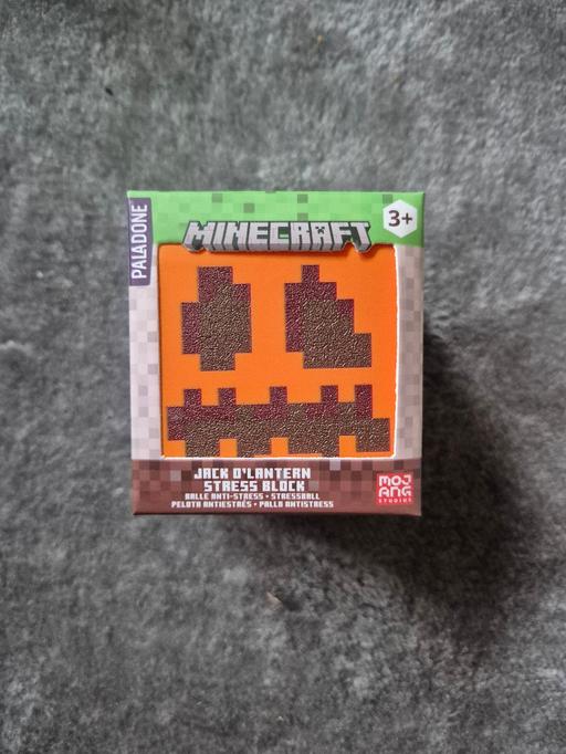 Buy & Sell Greater Manchester Manchester - Photos for new Minecraft Jack O Lantern Stress Block