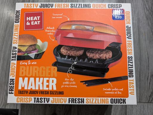 Buy & Sell West Yorkshire Kirklees - Photos for new burger maker RRP £20