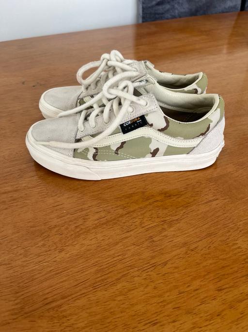 Buy & Sell South West London Streatham Common - South West London - Photos for Vans Old Skool Cordura 'White Asparagus camo