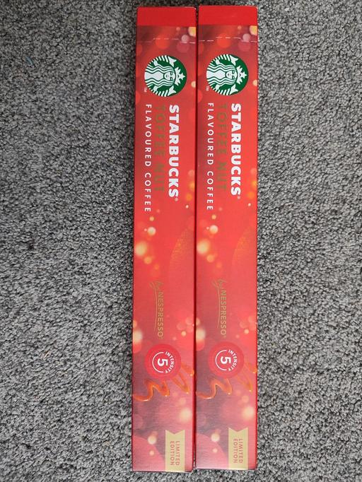 Buy & Sell Derbyshire North East Derbyshire - Photos for Starbucks Limited Edition Nespresso Toffees N