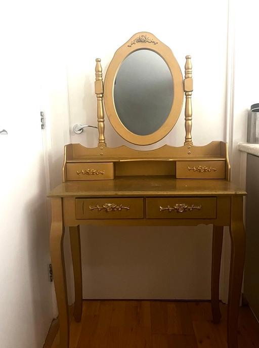 Buy & Sell Hertfordshire St. Albans - Photos for Antique Dressing table, mirror & stool