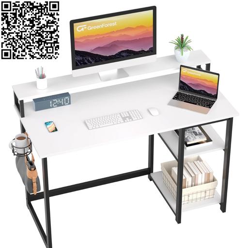 Buy & Sell Central London - Photos for Computer Desk with Full Monitor Stand