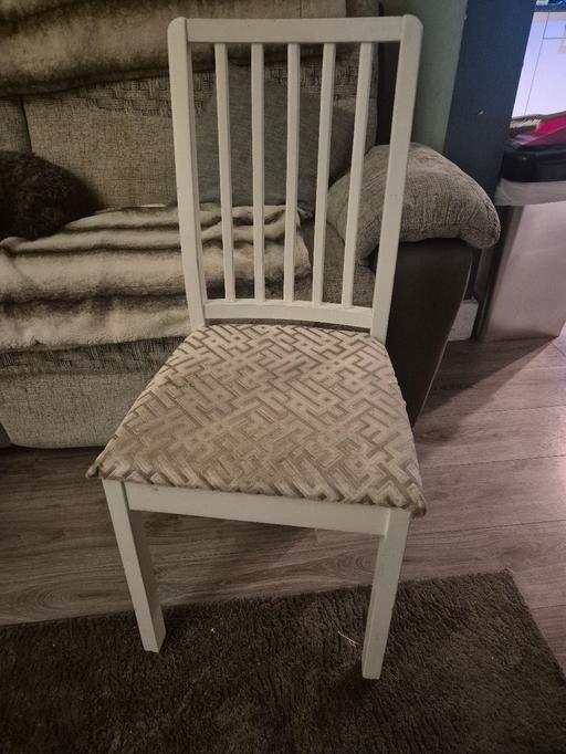 Buy & Sell Merseyside Wirral - Photos for 2 white chairs