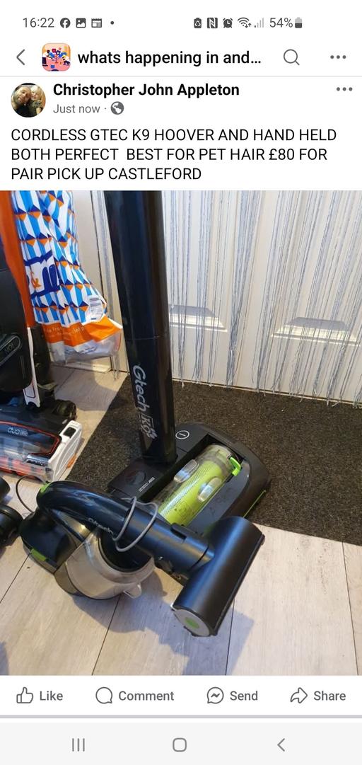 Buy & Sell West Yorkshire Wakefield - Photos for gtec hoover n hand held cordless