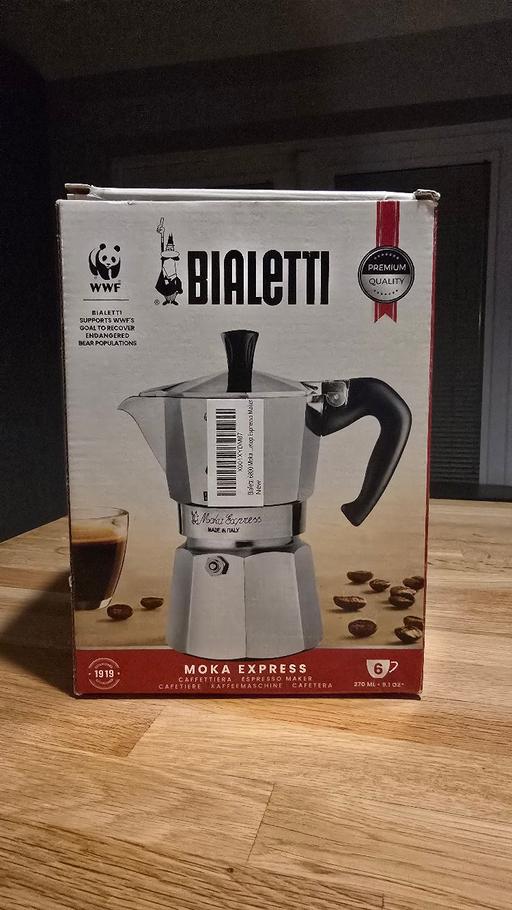 Buy & Sell West Yorkshire Calderdale - Photos for Bialetti Moka Express Caffettiera 6 Cup