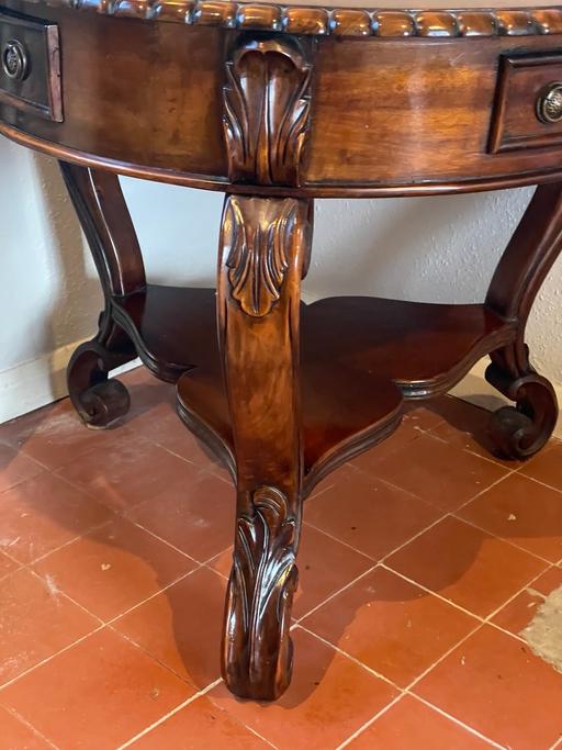 Buy & Sell Cheshire East Over Alderley - Cheshire East - Photos for Large mahogany drum table