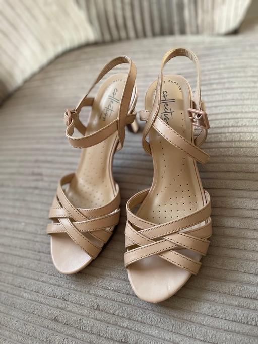 Buy & Sell Greater Manchester Manchester - Photos for Clark’s Women’s Heels Nude, size 5