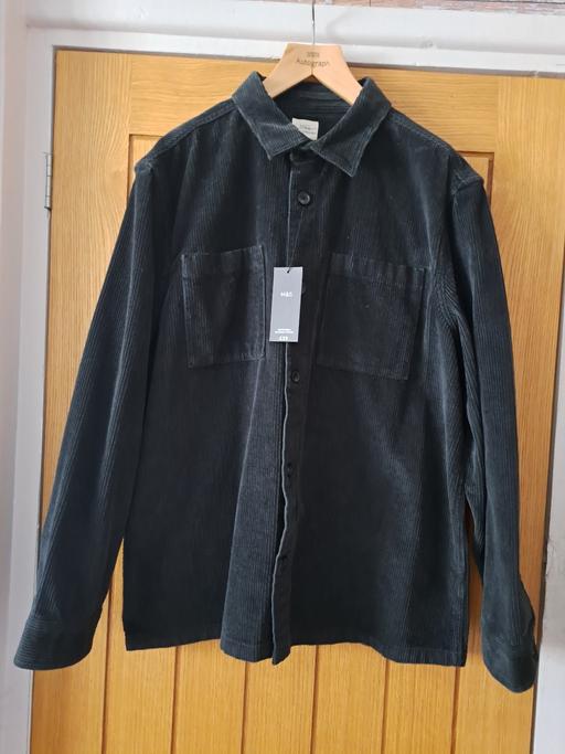 Buy & Sell Merseyside Saint Helens - Photos for M&S MEN'S CORDUROY OVER SIZE SHACKET SIZE XL