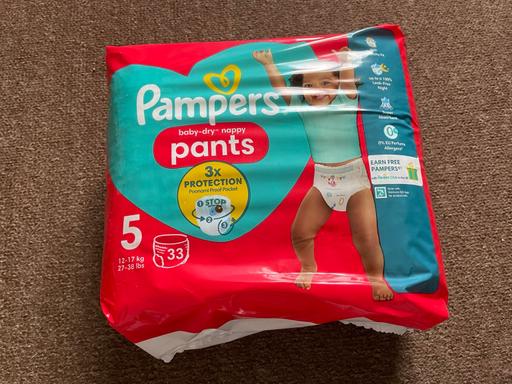 Buy & Sell Kent Folkestone and Hythe - Photos for NEW Pampers baby-dry nappy pants - size 5