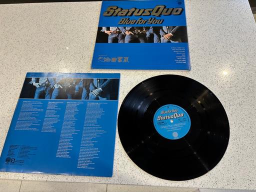 Buy & Sell Wiltshire Swindon - Photos for Status quo blue for you Lp vinyl album