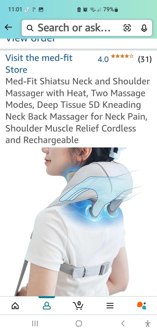 Buy & Sell West Midlands Birmingham - Photos for cordless neck and shoulder massager