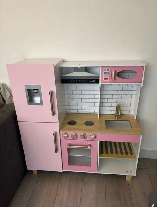 Buy & Sell East London Newham - Photos for Girls Deluxe Wooden Toy Kitchen