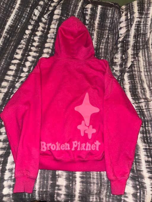 Buy & Sell Kent Gravesham - Photos for broken planet market pink hoodie