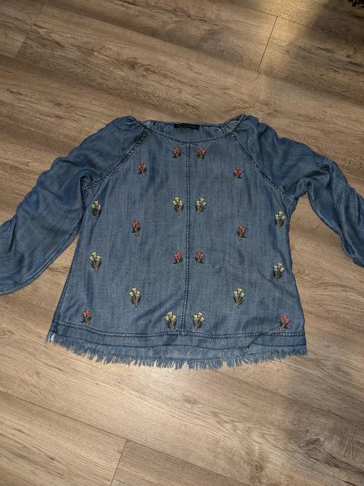 Buy & Sell Merseyside Wirral - Photos for M &S denim size 14 top