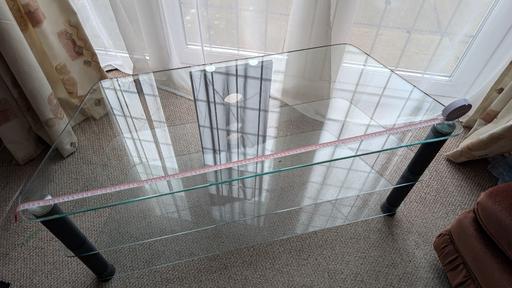 Buy & Sell West Midlands Birmingham - Photos for Glass TV table