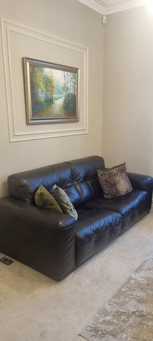 Buy & Sell Lancashire Preston - Photos for leather sofas brown