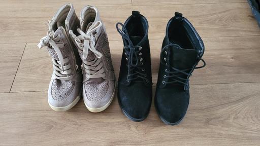 Buy & Sell Barking and Dagenham Barking - Barking and Dagenham - Photos for 2 pairs of ankle shoes/boots