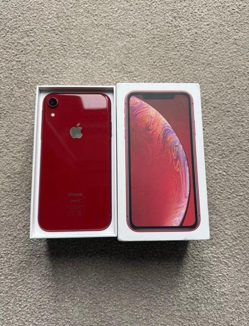 Buy & Sell West Midlands Dudley - Photos for Boxed iPhone XR red 64gb unlocked like new